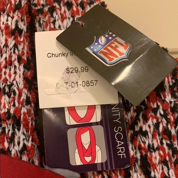 Arizona Cardinals Infinity Scarf NFL New - Picture 4 of 7
